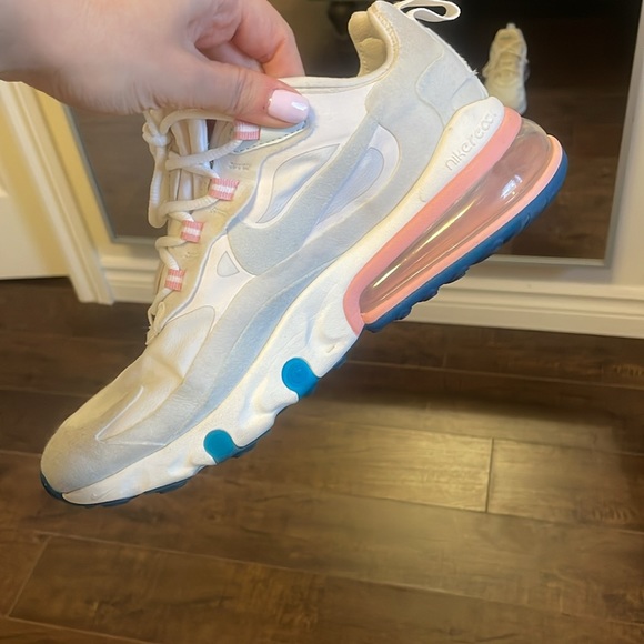 Nike Air Max 270 React summit white size 8 - Picture 10 of 10